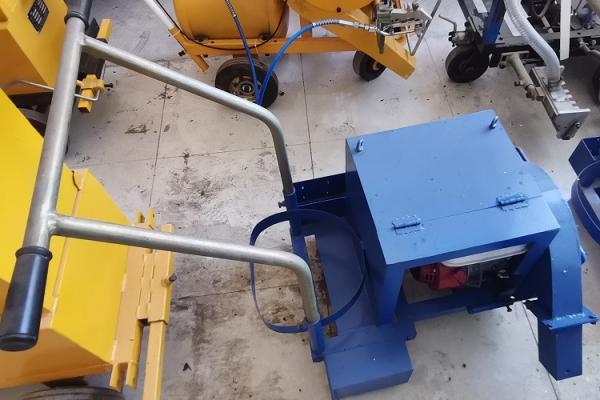 AC220V Máquina auxiliar de marcação rodoviária Máquina de sopro de vento do soprador rodoviário 400r/min