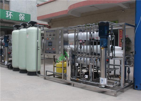 Cycle 45T Big Seawater Desalination Equipment , Sea Water Filtration Plant