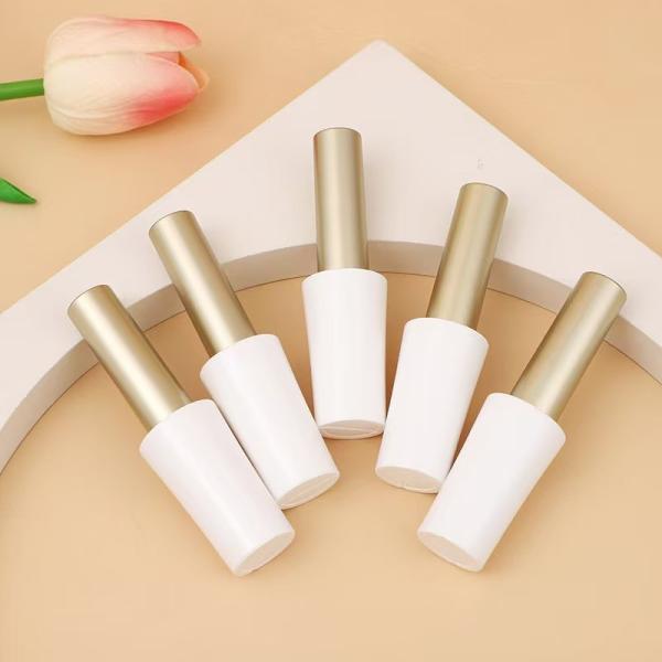 Cosmetics Essential Opaque Lip Glaze Tube with Convenient Brush Applicator