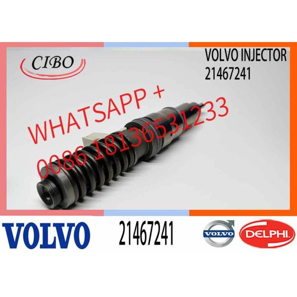 Inyector de riel común para motor diésel BEBE4G15001 BEBE4L07001 21467241 22052765 22340639 52850-13670 para VOLVO FH 420