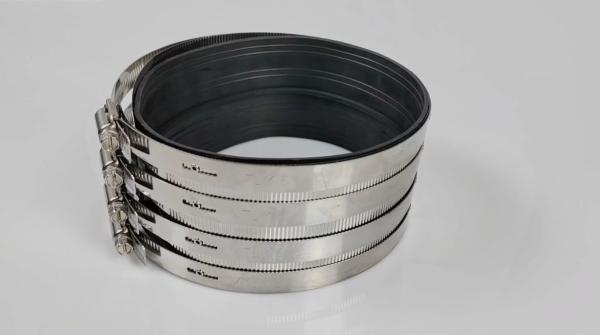 Las piezas de las abrazaderas de las mangueras de acero inoxidable de 4' ajustables