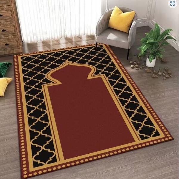 Vintage Travel Worship Rug Soft Arab Middle Eastern Worship Rug