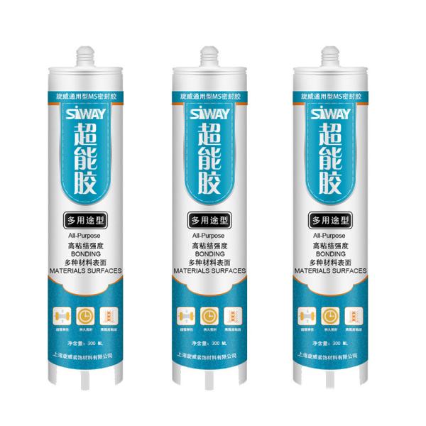 Ceramic MS Polymer Low Modulus Modified Silicone Sealant