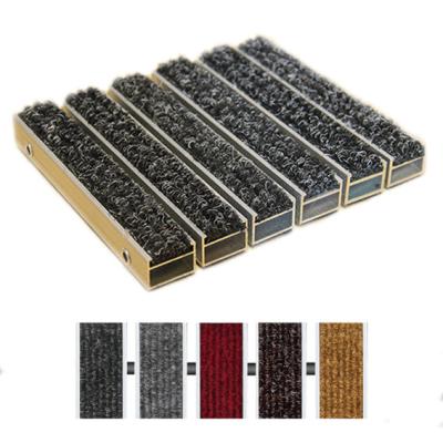Commercial Heavy Duty Aluminum Entrance Floor Mat For Revolving Door