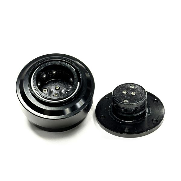 Snap Off Steering Wheel Quick Releases lock Hub Adapter For Rally Off Road Car