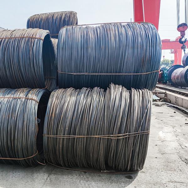 SAE 1008 1006 5.5mm 6.5mm Hot Dipped Galvanized Low Carbon Iron Steel Ms Wire Rod in Coil for Nail Making