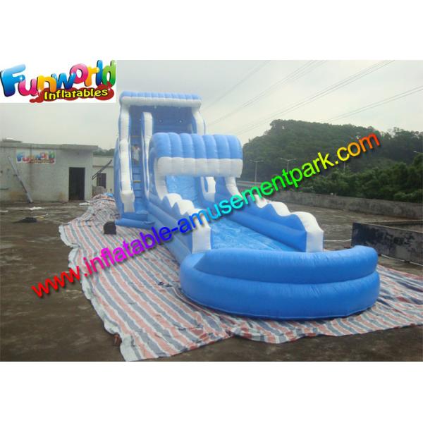скольжение воды голубого товарного сорта брезента PVC 0.55mm раздувное для взрослого