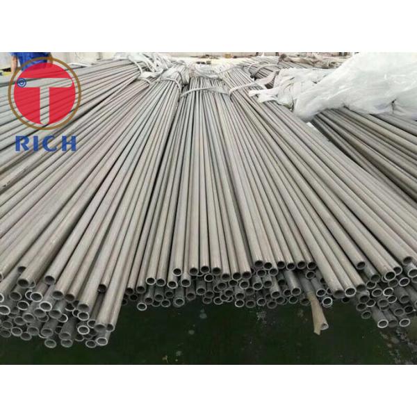 TP405 TP410 Ss Seamless Pipes , Polished Stainless Steel Tubing Oiled Surface