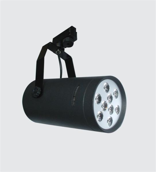 Indoor LED Track Light Fixtures 15W 2700-6500K Aluminum Cooling Fin AC110-120V