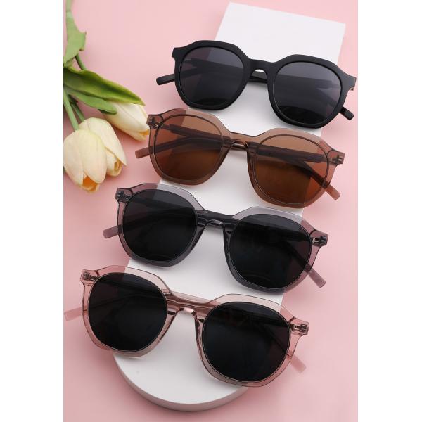 Солнечные очки круглого ацетата материальные, солнечные очки женщин UV400 облегченные