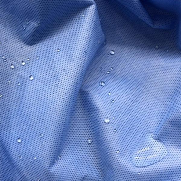 3.2m Medical Blue Non Woven Fabric Polypropylene SMS PP Spun