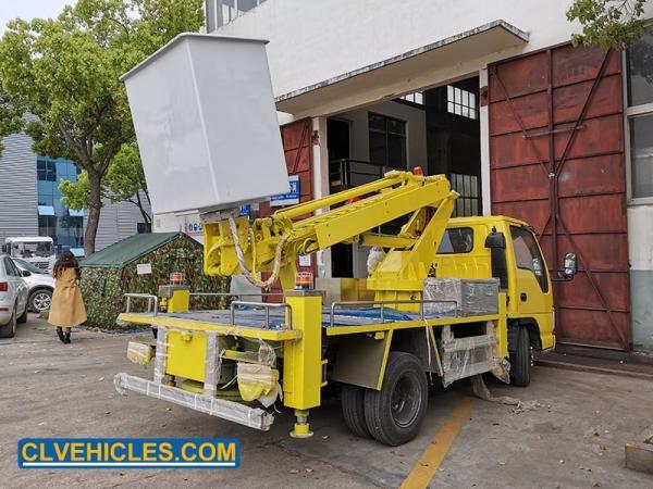 100P 98hp 12M ISUZU Aerial Platform Truck