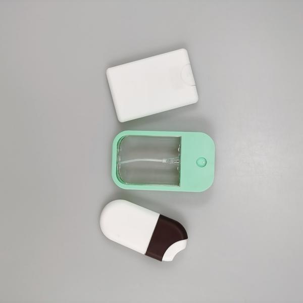 35ml 40ml PET Plastic Perfume Spray Bottle with Pump Sprayer in Credit Card Shape