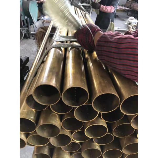 Straight lengths hard temper refrigeration copper tube ac copper pipe for air conditioners