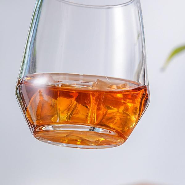 100% Machine Made 12oz Stemless Wine Glass Dishwasher Safe With No Stem