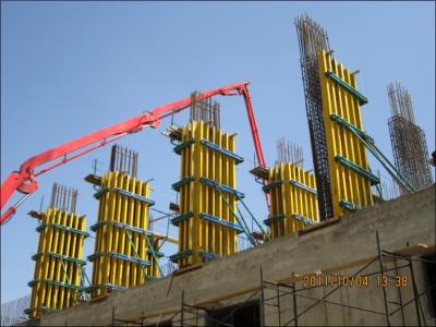 High Standard Concrete Column Formwork Square Or Rectangle With Plywood