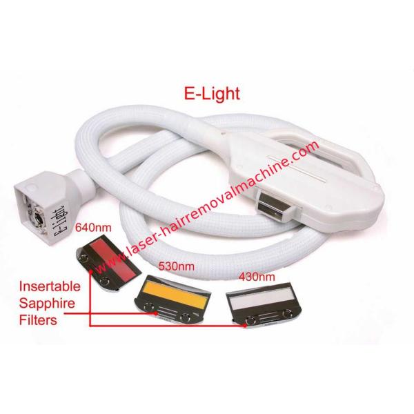 Painfree Diathermy SHR Hair Removal Machines For Woman Facial Treatment 530nm 430nm