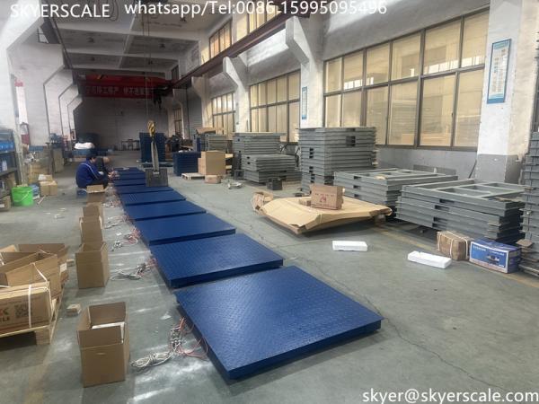 Fabricante de balanzas industriales 2000 kg Balanzas para pisos de plataforma