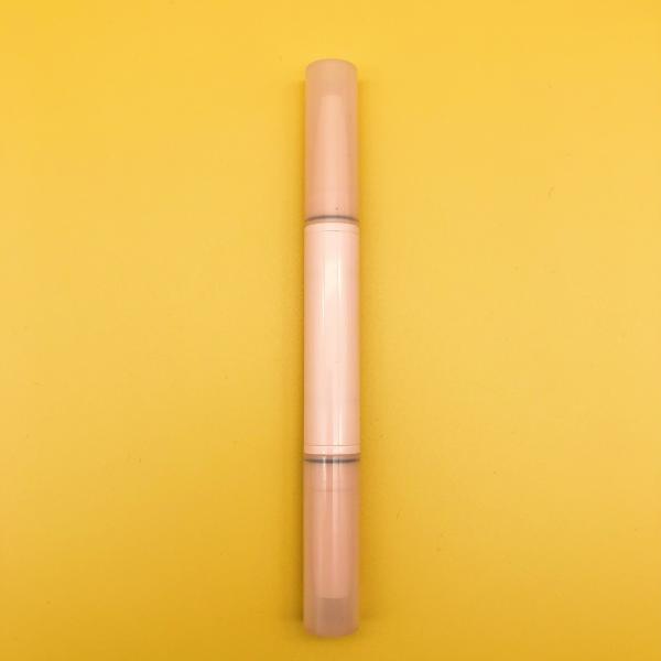 Double heads lipstick tube Eyeshadow stick Highlight stick contour concealer cosmetic packaging