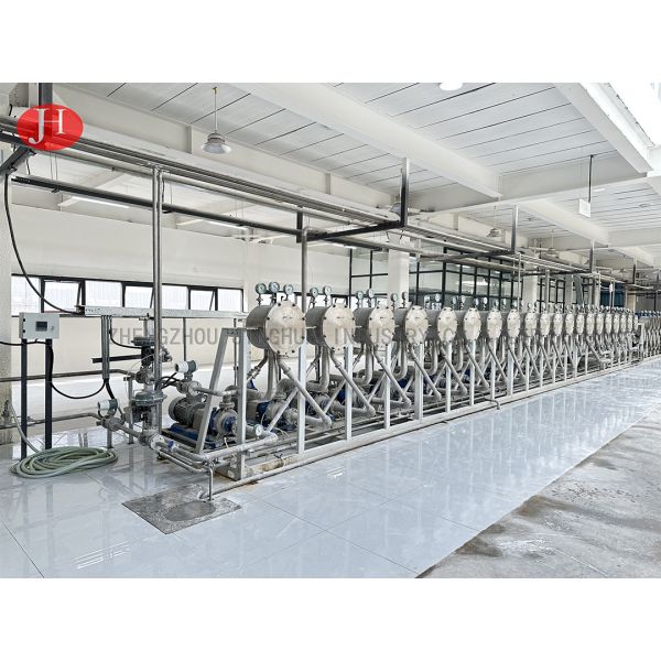 Degreasing Hydrocyclone Grain Processing Equipment Multifunctional