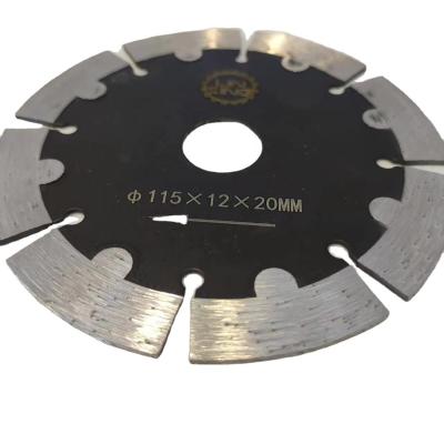Finalização de nitidez 115mm Lâmina de disco de diamante para bordas de asfalto de tijolos de granito de mármore
