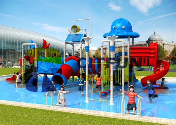 Equipamento exterior comercial do parque do Aqua das crianças da fibra de vidro da construção do parque da água