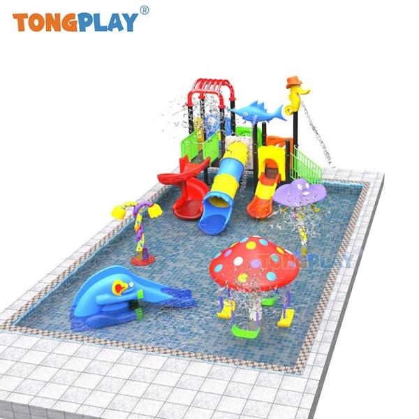 カスタムウォーターパーク ウォーターゲーム 遊び室 セット キッズ 大きな梯子 プラスチック スライド キッズ プール スライド ファイバーグラス 室内 スライド