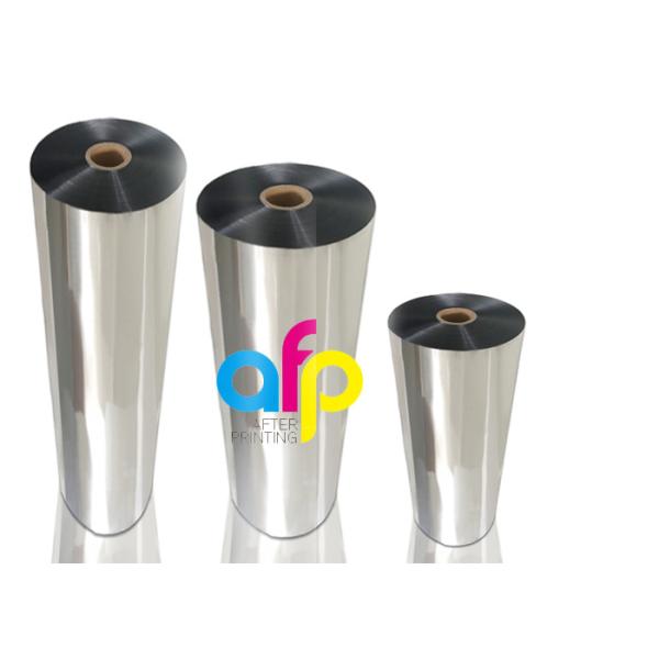 Offset Printing Thermal Metalized Polyester Film Both Side High Corona Treated