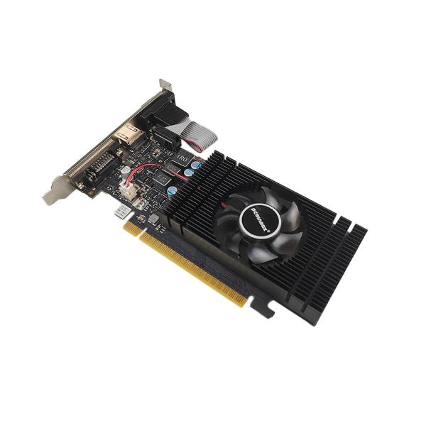 PCWINMAX Geforce GTX 750Ti 4GB GDDR5 VGA DVI HD Sortie Fan unique Carte graphique de bureau de jeu à profil bas