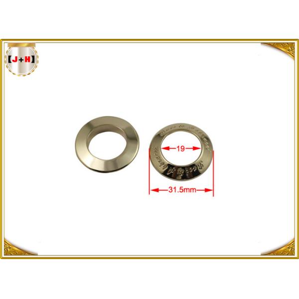 Оцинковывайте набор отверстии металла золота света сплава для сумки и оденьте размер 19mm внутренний