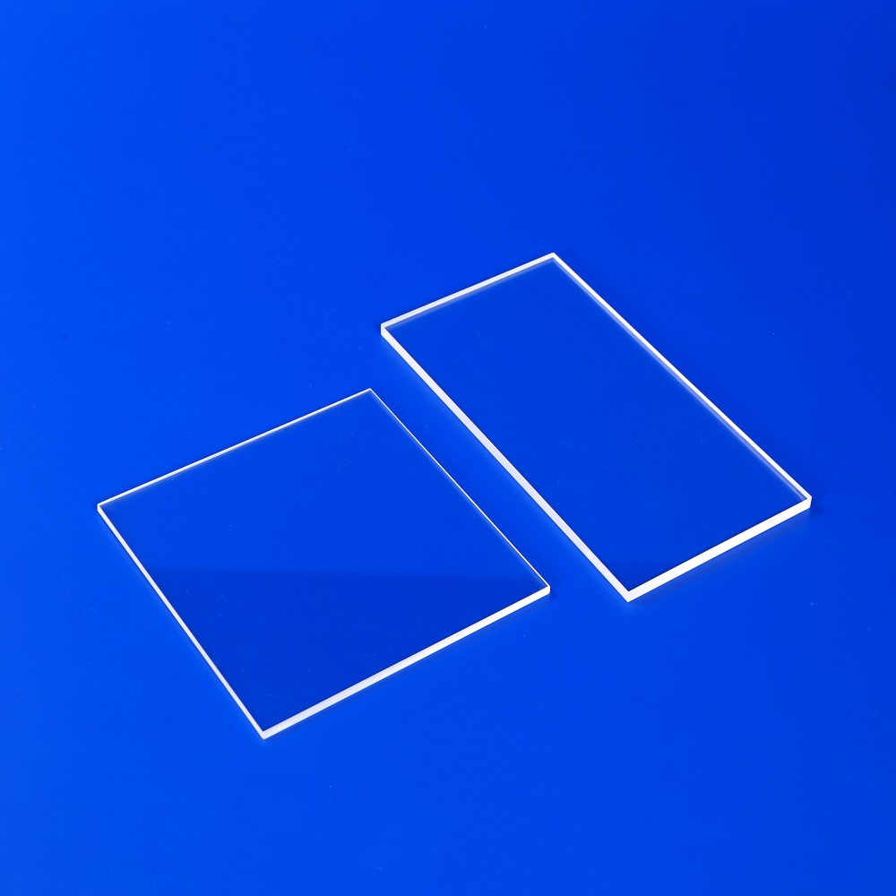 High Pressure Circular Quartz Glass Plate Double Polished 0.1-10mm Thickness for Semiconductor