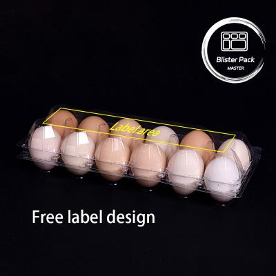 Caixas de cartão de ovos personalizadas de vários tamanhos (4, 6, 12, 15, 20, 30 slots) para embalagens eficientes de ovos