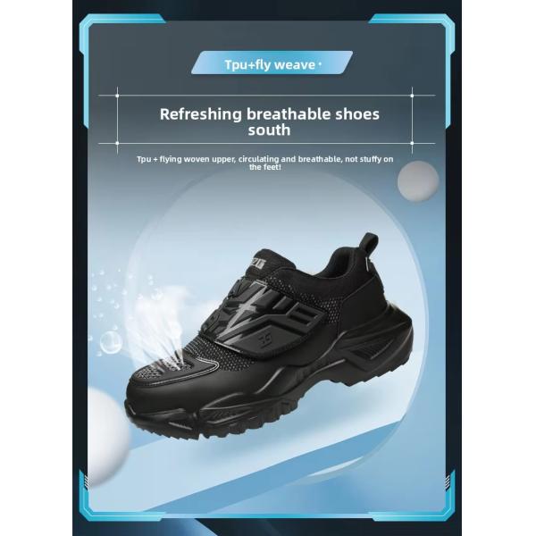 Electrical Safety Shoes Men'S Insulated 6kv Work Shoes TPU Mesh With Kevlarr Anti Stab Safety Shoes Plastic Toe Anti-smashing