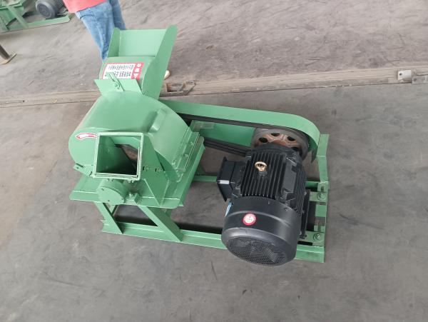 Large Capacity High Velocity 15hp Wood Chipper Machine Commercial Use