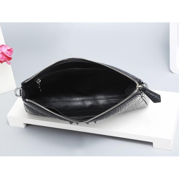 Genuine Alligator Leather Female Flap Bag Lady Small Purse Authentic Crocodile Skin Two Straps Women Single Shoulder Bag