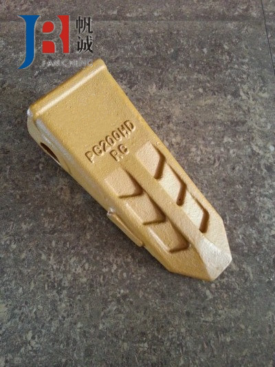 Mining 205-70-19570HDRC Komatsu Bucket Teeth For Excavator PC200
