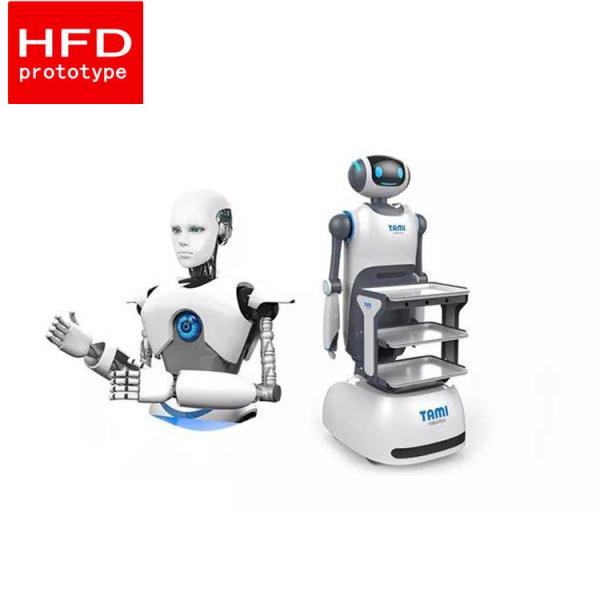 PMMA / PA / PP Tolerance 0.01mm Robotics Prototype Machining Services
