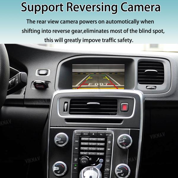 ViKNAV Linux Interface Box for S60 V60 V40 2015-2022 with Wireless CarPlay