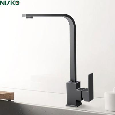 Kitchen Pull Out Spray Faucet 210mm Overall Height With Hot Cold Water