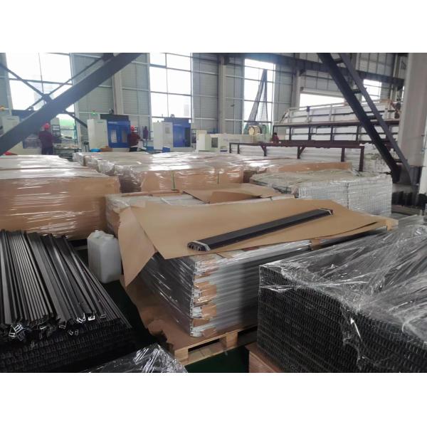 Lightweight Solar Panel Frames Aluminum Section Profiles for Customized Solar System