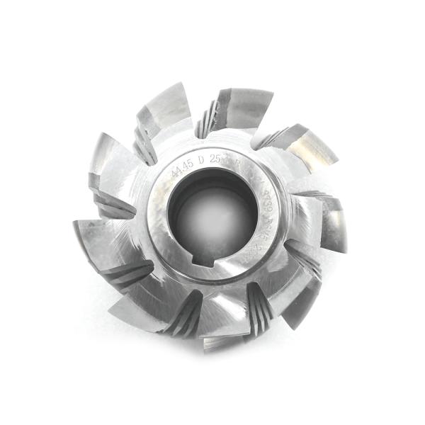 Solid generator hobs for sprockets of transmission roller and bush chains t=44.45 dp=25.4 B 160x180x50 (6°17') z9 3739 type1