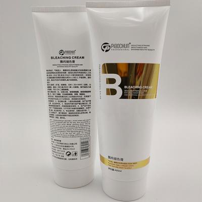 Custom Logo Professional Hair Bleaching Cream for Decoloring With 1:1.5 Mixing Ratio