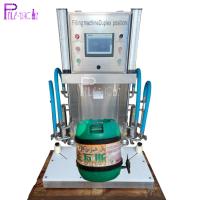 Línea de cabezas plástica semi automática de la botella de cristal 2 de la máquina de rellenar de la cerveza llenador del dispositivo