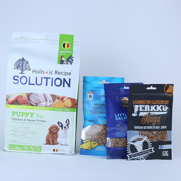 стойка плоского дна сумки 1000g корма для домашних животных 0.5kg упаковывая вверх по мешку