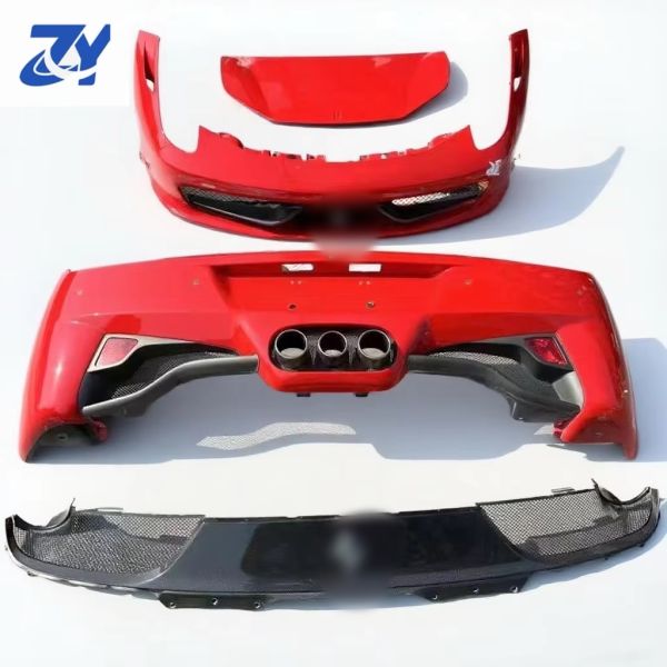 For Ferrari F458 Original Equipment Manufacturer High-quality Aerodynamic Tuning Kit Front Bumper Front Body Kit
