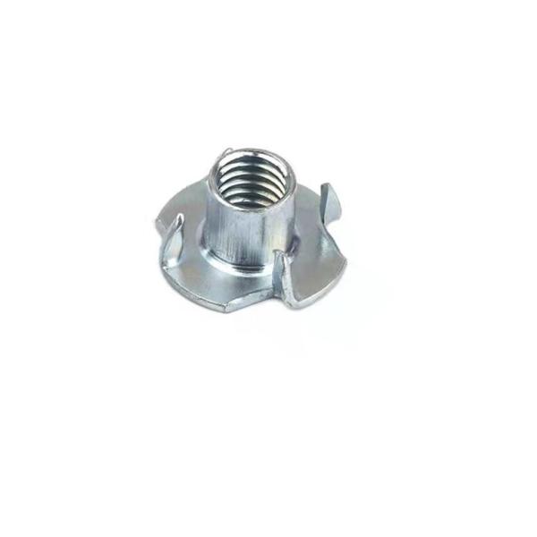 Din 1624 M5 T Nut Carbon Steel Galvanized Furniture Four Jaw