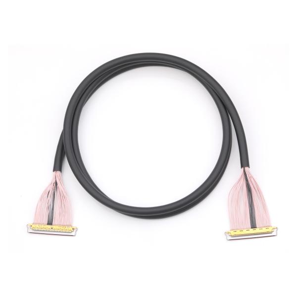 50-Pin Micro-Coaxial Cable, 0.4mm Pitch, Shielded, for High-Speed Data Transmission