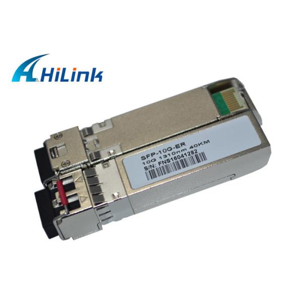 ER 40km 1310nm SFP+ Optical Transceiver Module Compatible With Cisco / Mikrotic / Huawei