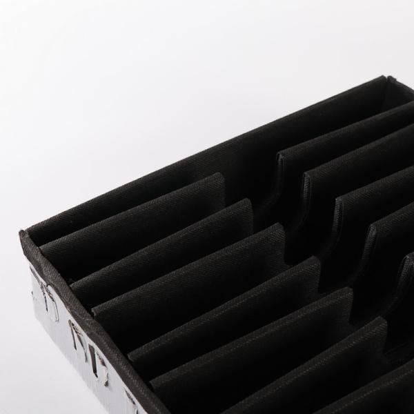 Shockproof Plastic Dividers Box Waterproof Plastic Storage Bins With Dividers