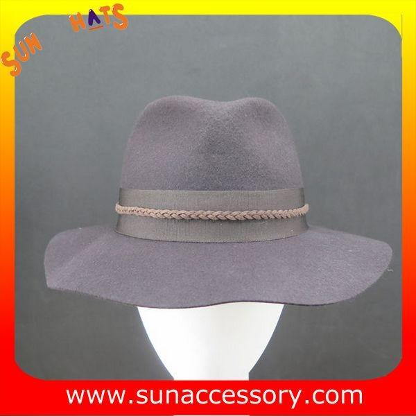 2255 Sun Accessory customized fashion winter wool felt  fedora hats  ladies  ,Shopping online hats and caps wholesaling